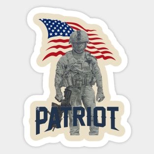 The Patriot Sticker